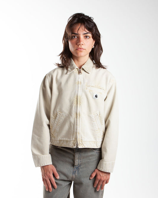 Carhartt WIP W' Emery Jacket Dusty H Brown/Chalk Wash