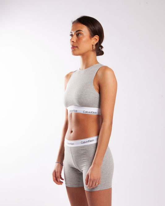 Calvin Klein Unlined Bralette Grey Heather