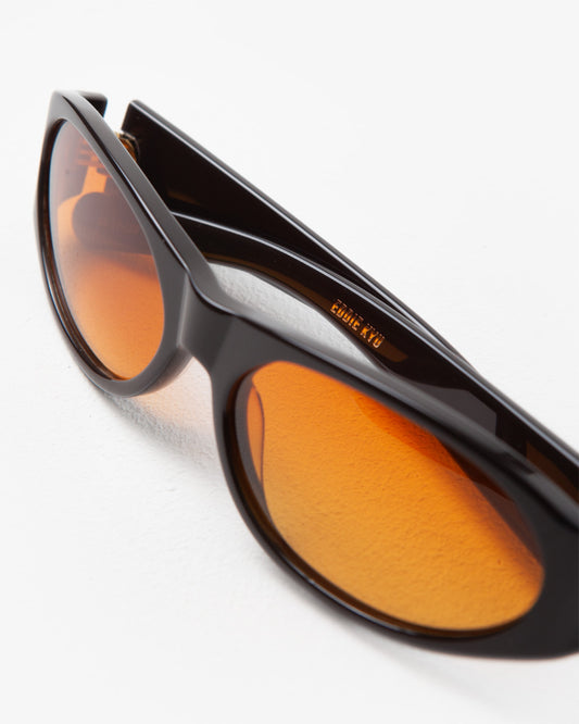 Flatlist Eddie Kyu Solid Brown / Sunset Orange Lens