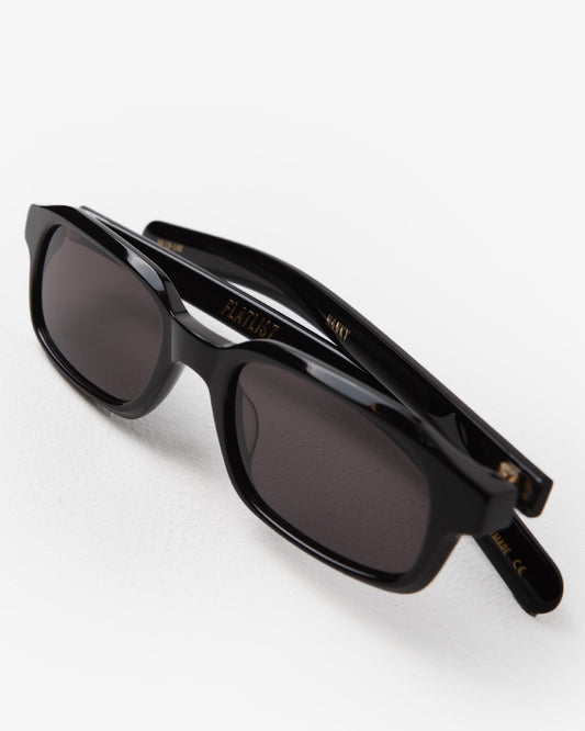 Flatlist Hanky Solid Black / Solid Black Lens