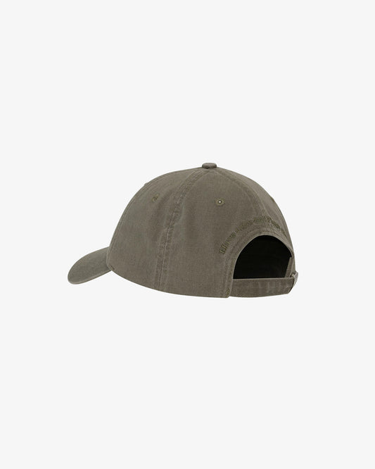 Ganni Washed Cotton Canvas Cap Emb Kalamata