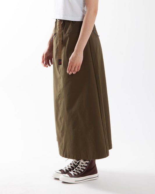 Gramicci Trekking Long Skirt Deep Olive
