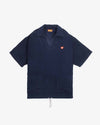 Human Made Pile Pullover Shirt Navy