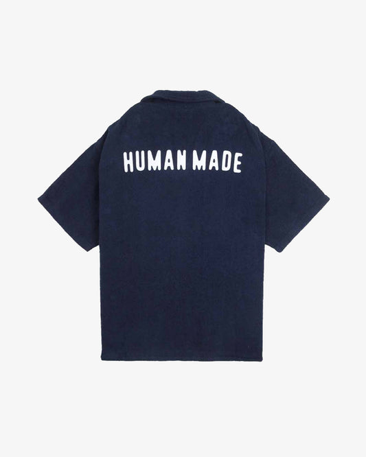 Human Made Pile Pullover Shirt Navy