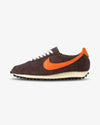 Velvet Brown/Orange Nike LD-1000 sneaker, side view