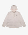 Beige jacket, front view