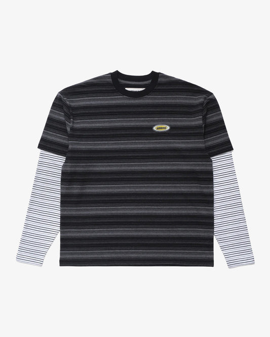 Metalwood Studio Double Layer Striped T-Shirt