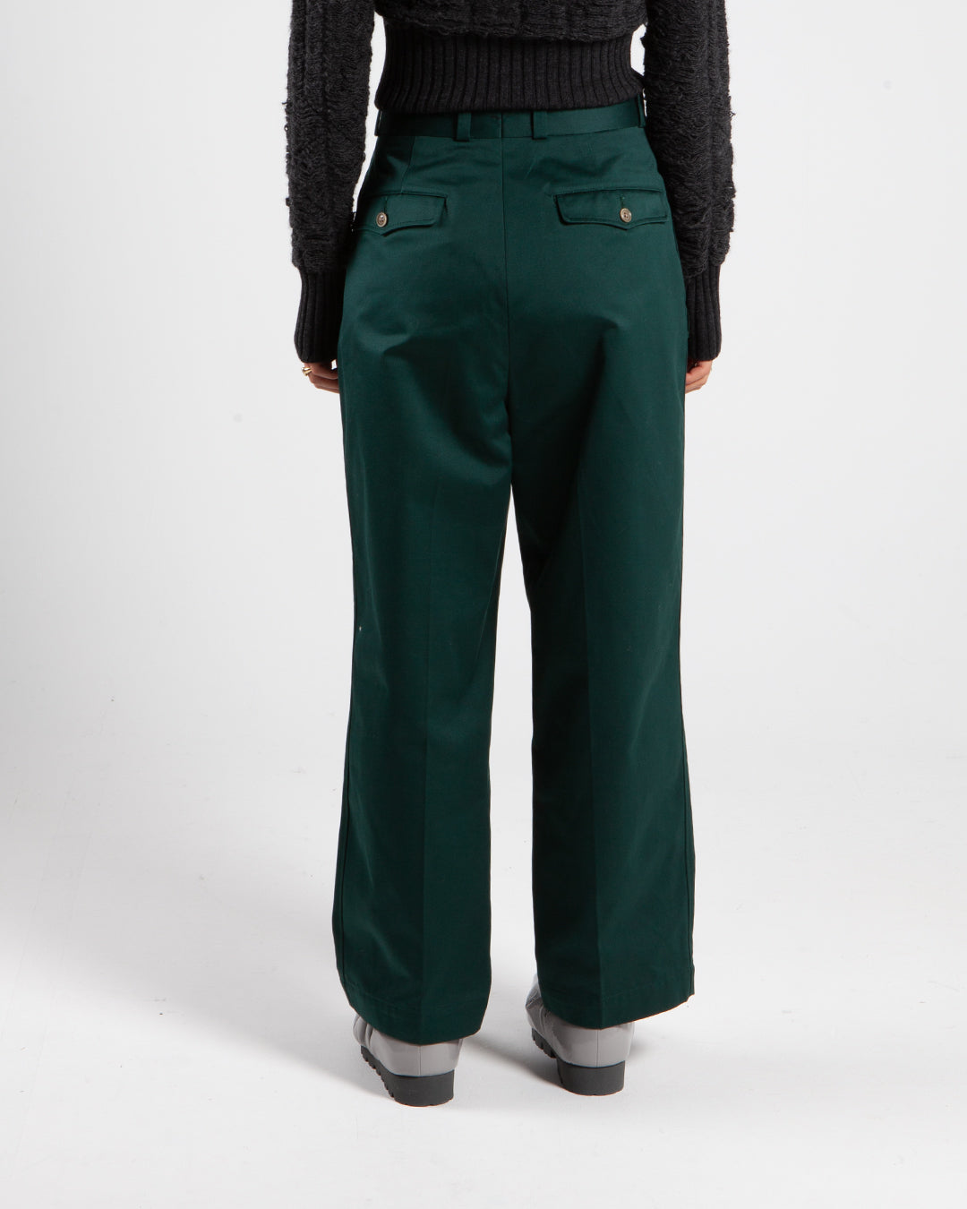 nanamica Double Pleat Chino Pants Green