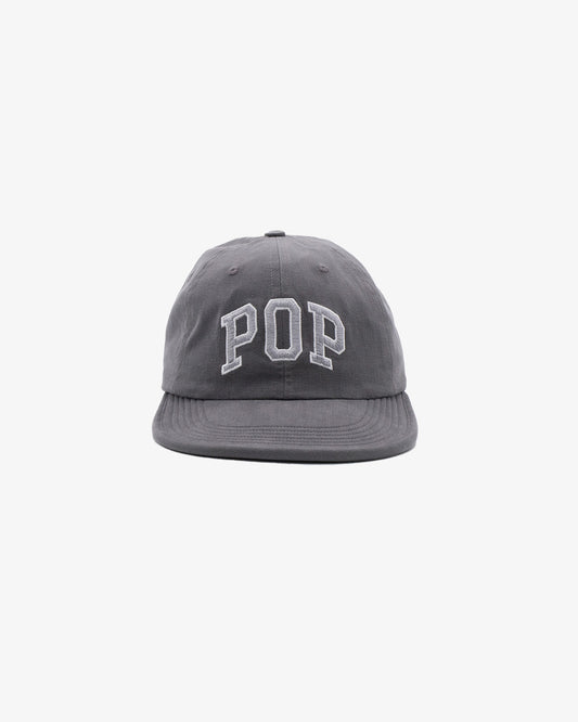 Pop Trading Company Arch Sixpanel Flexfoam Hat Charcoal