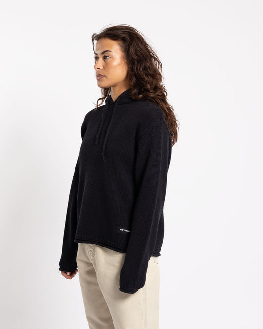 Stüssy Beach Hooded Sweater Black