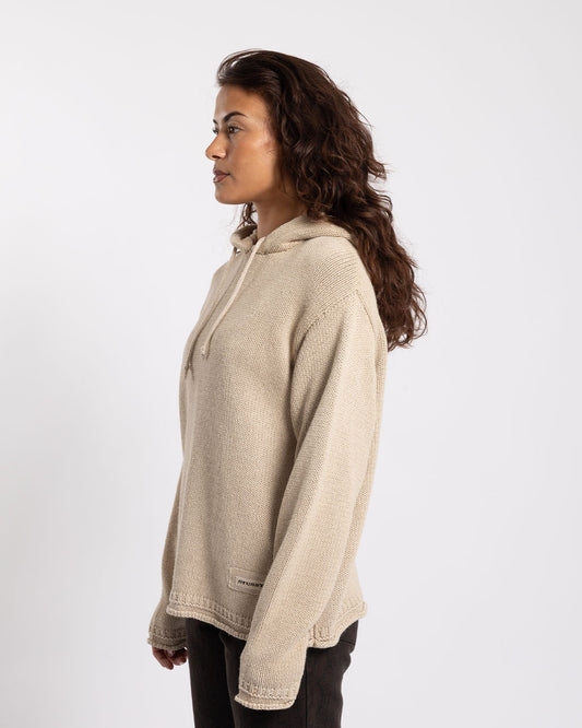 Stüssy Beach Hooded Sweater Oatmeal