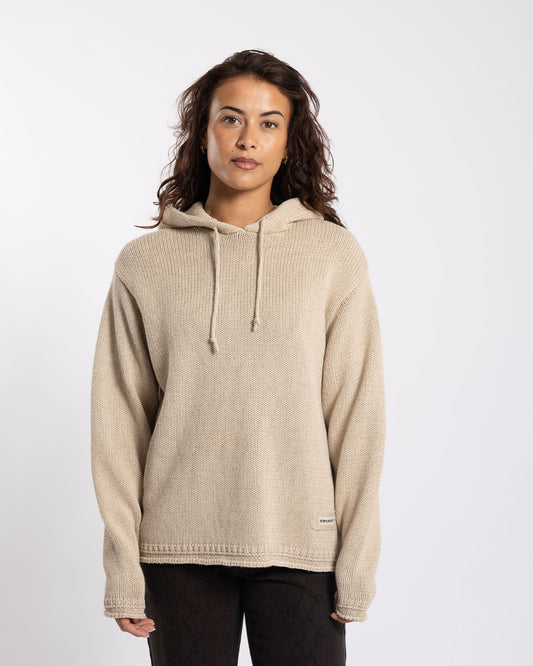 Stüssy Beach Hooded Sweater Oatmeal