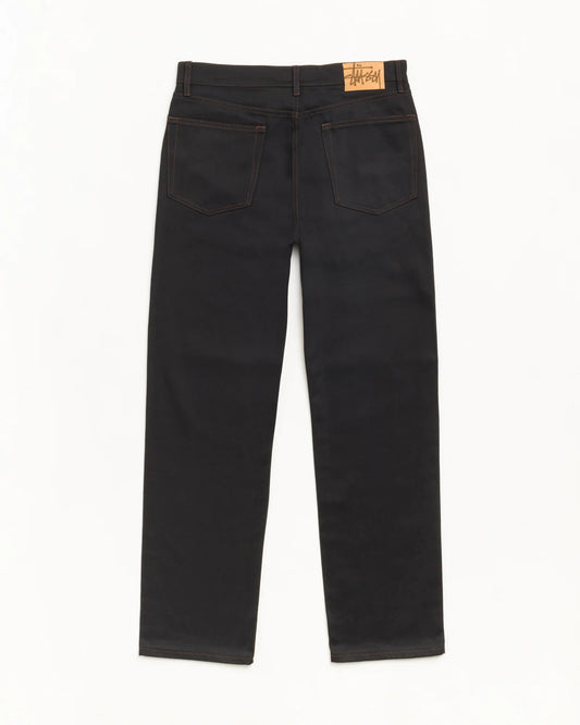 Stüssy New Slim Jeans Denim Raw Black