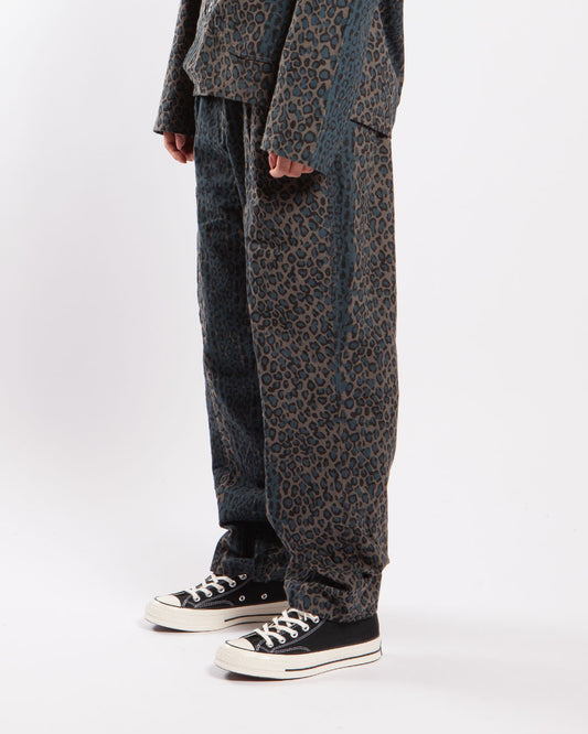 South2 West8 Army String Pant - Flannel Cloth Leopard