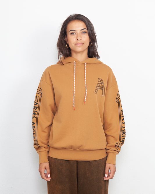 Maha - Aries Column Hoodie Camel