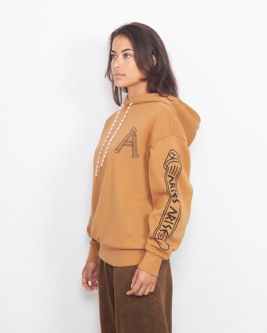 Maha - Aries Column Hoodie Camel