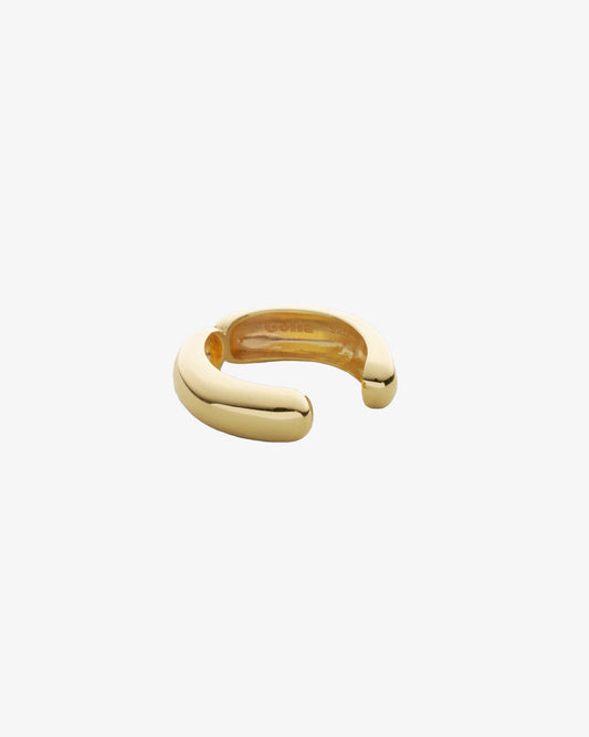 Maha - Golia Puffy Space Band Ring Gold
