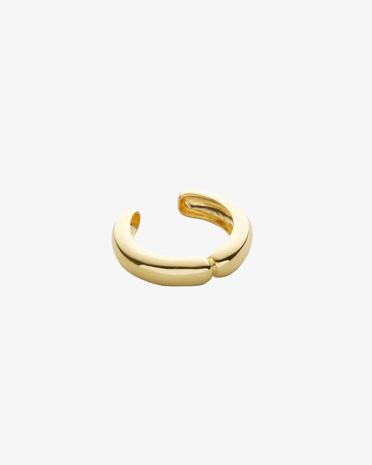 Maha - Golia Puffy Space Band Ring Gold
