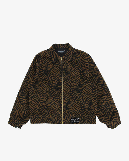 Noon Goons Frequency Jacket Brown Tiger