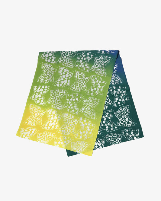 Needles Tenugui Bandana Papillon/Gradation Green