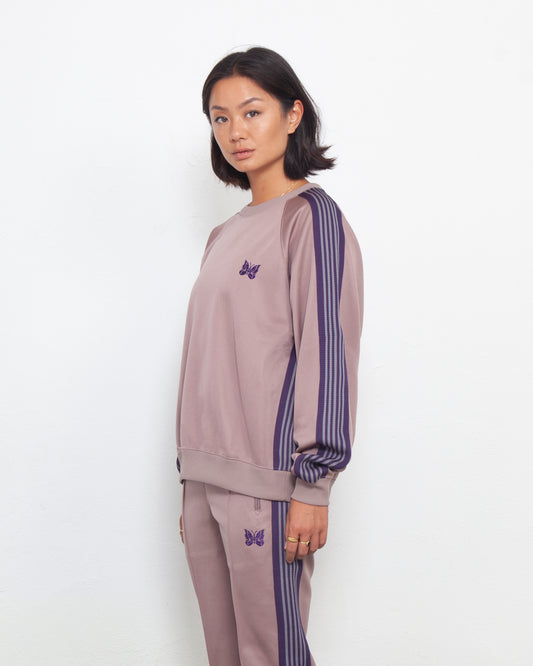 Needles Track Crew Neck Shirt Taupe