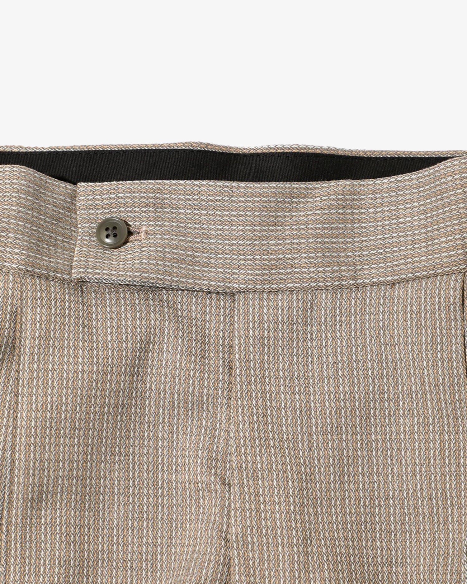 Maha - Needles Tucked Side Tab Trouser Stripe Jq. Grey