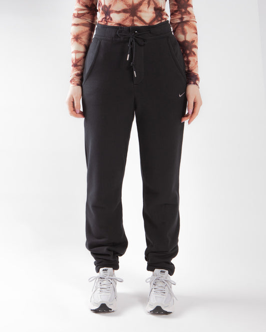 Maha - Nike Fleece High-Waisted French Terry Trousers Black