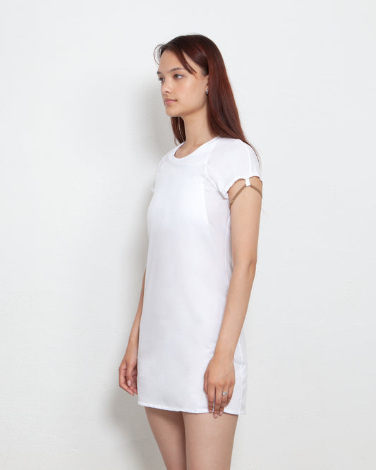 NikexJacquemus  SS Mini Dress White