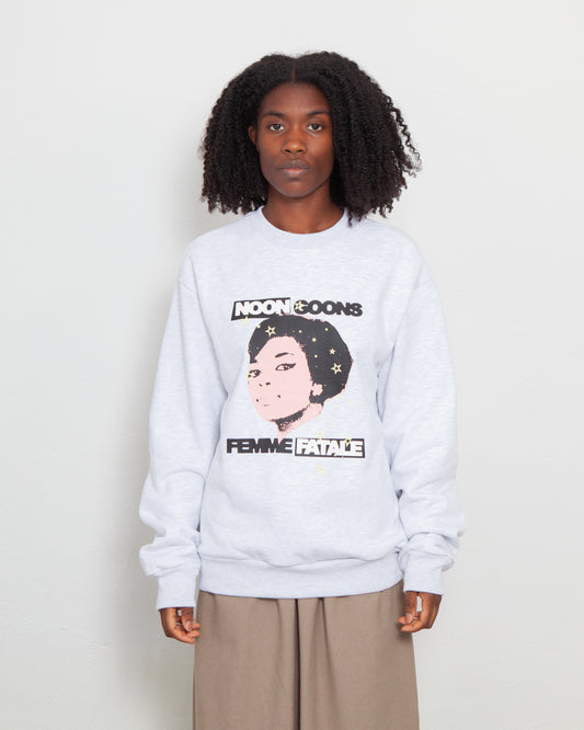 Maha - Noon Goons Femme Fatale Sweatshirt Heather Grey