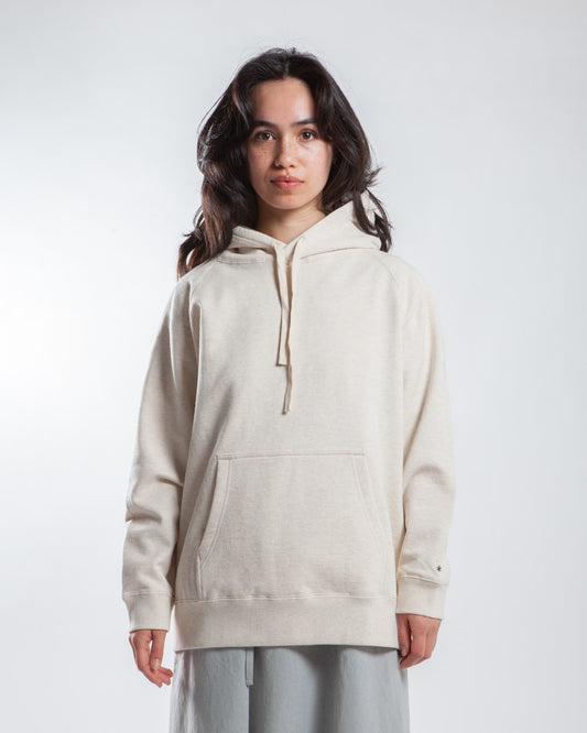 Snow Peak Recycled Cotton Pullover Hoodie Oatmeal