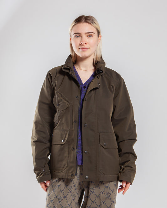 South2 West8 Carmel Jacket C/N Twill Olive