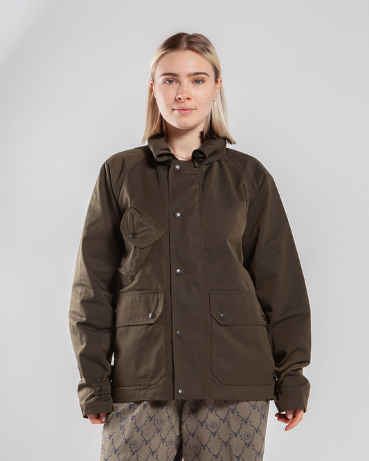 South2 West8 Carmel Jacket C/N Twill Olive