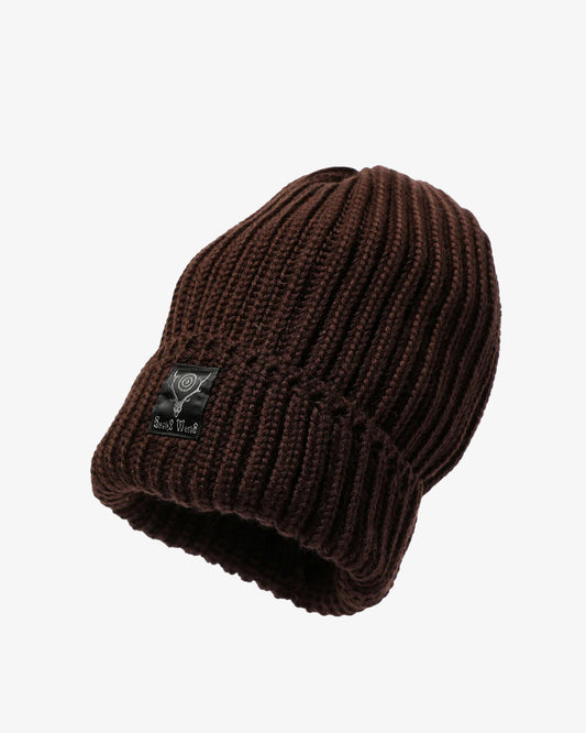 Maha - South2 West8 Watch Cap Knit Brown