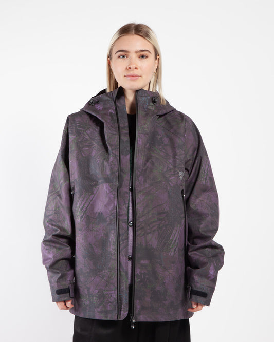 South2 West8 Weather Effect Jacket Cotton Ripstop 3L Camo