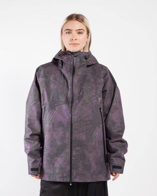 South2 West8 Weather Effect Jacket Cotton Ripstop 3L Camo