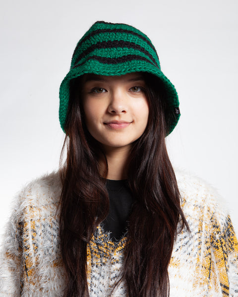 登坂広臣着用　　Stussy KNIT BUCKET HAT素材ニット