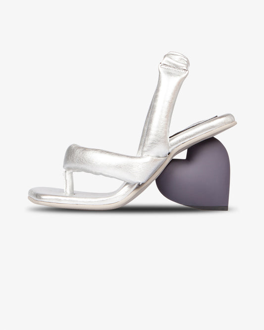 Maha - Yume-Yume-Love-Heel-Silver-Leather